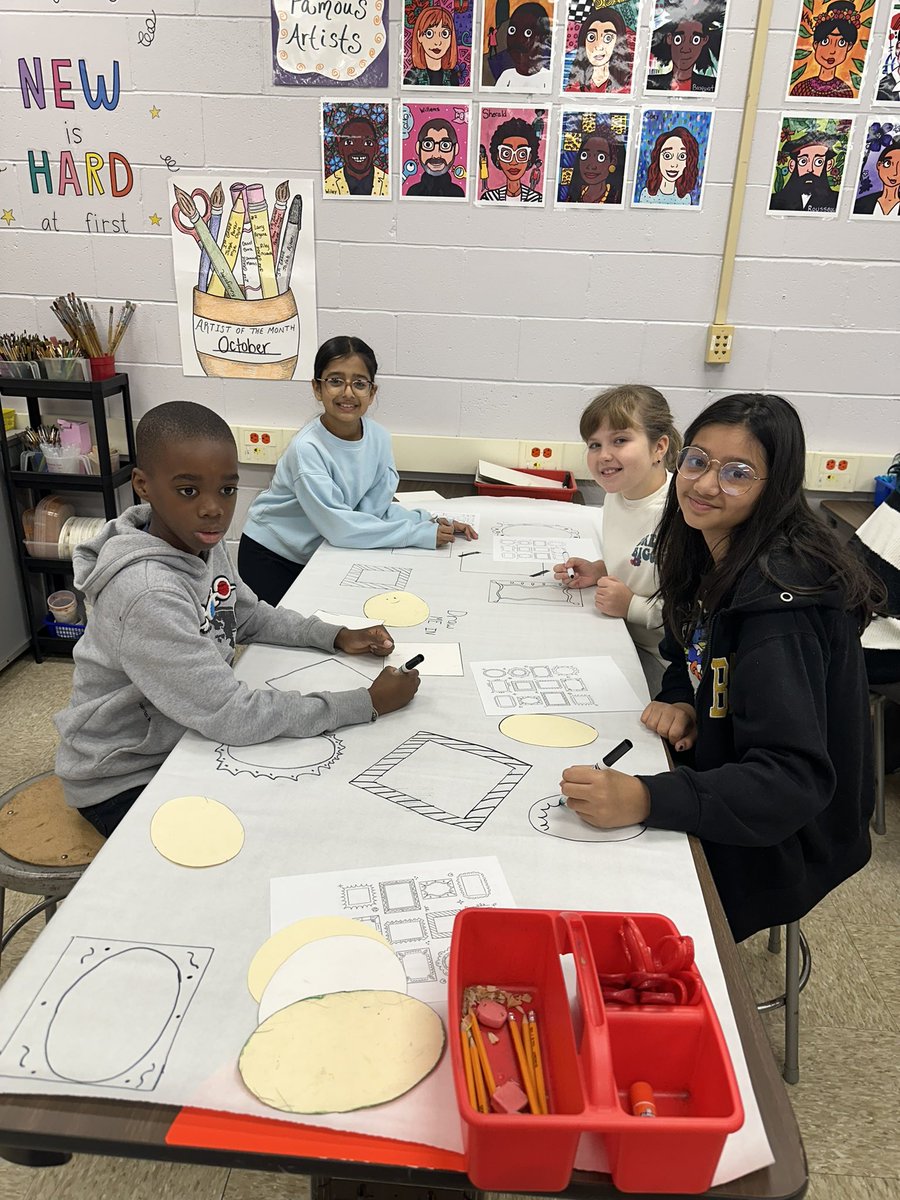Mrs_Dyas's tweet photo. The Gator Crew is preparing our Week of Inclusion Activity #drawmein @GrissomGator @SEPTAOldBridge @OBSupCittadino @OBassistantsup @CaitColandrea @OBPS_DOSS @OB_Adinolfi @OB_Dougherty https://t.co/JT2COFU8mh