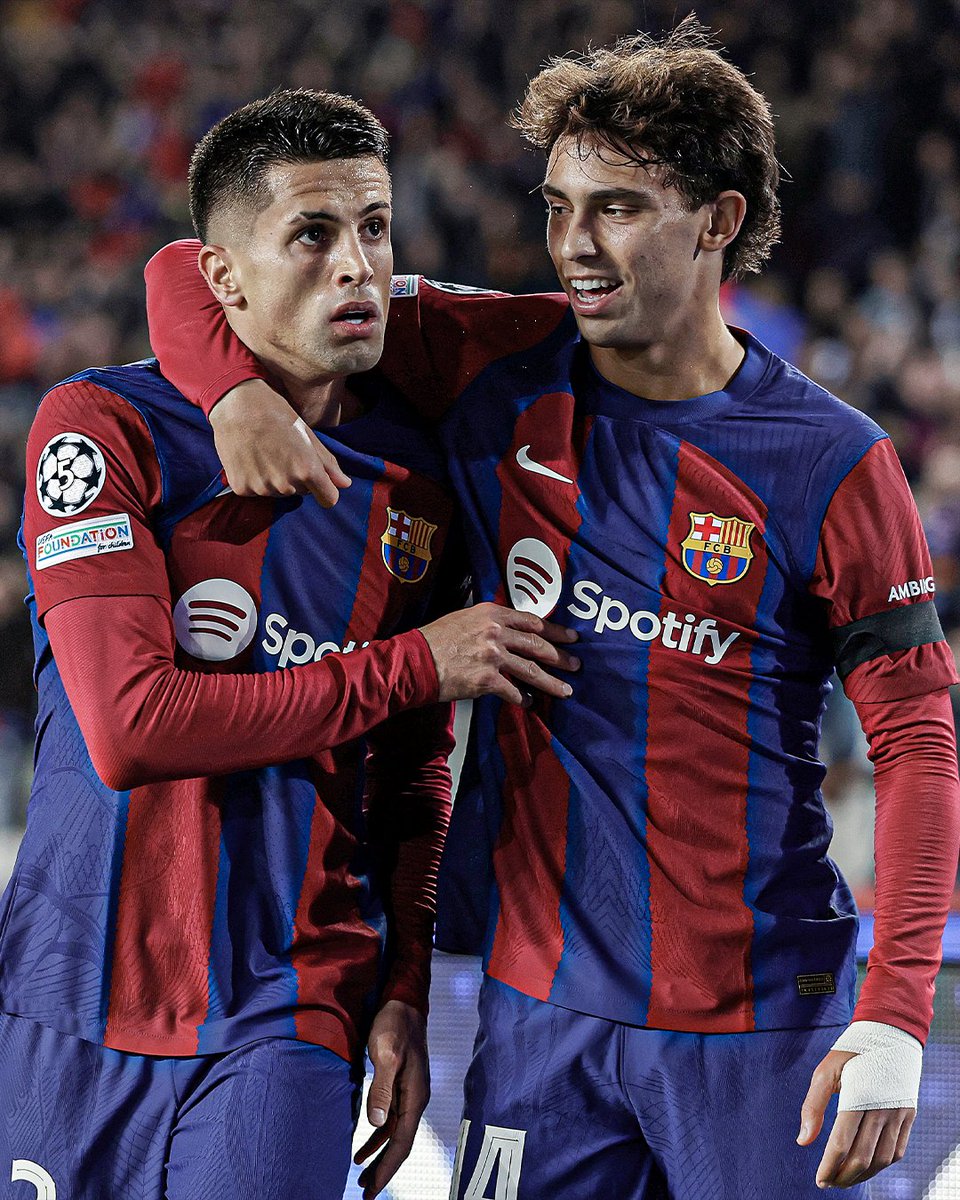 ESPNFC's tweet image. Where would Barcelona be without these two loan signings? 😮🇵🇹

Joao Felix ⚽️
Joao Cancelo ⚽️🅰️