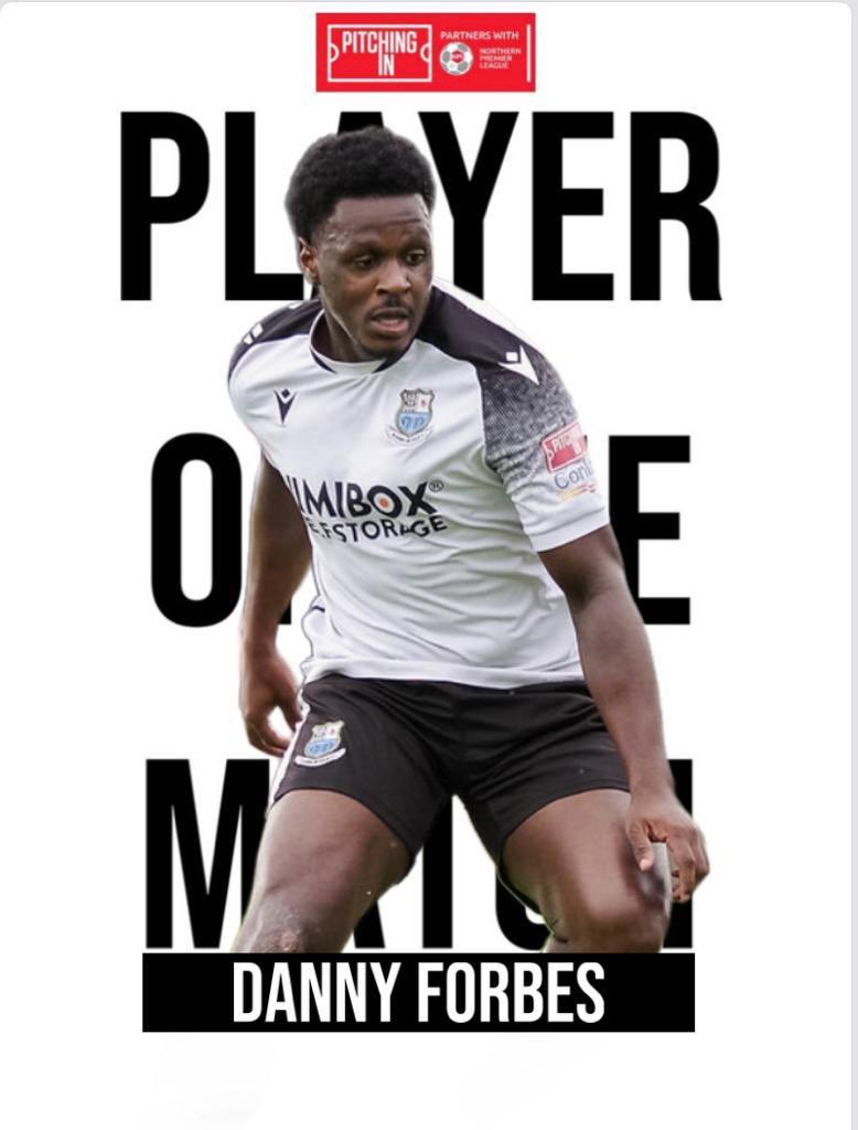 BamberBridgeFC's tweet photo. Your player of the match!

@DForbesy1995 

#UptheBrig https://t.co/NNeIirugyE