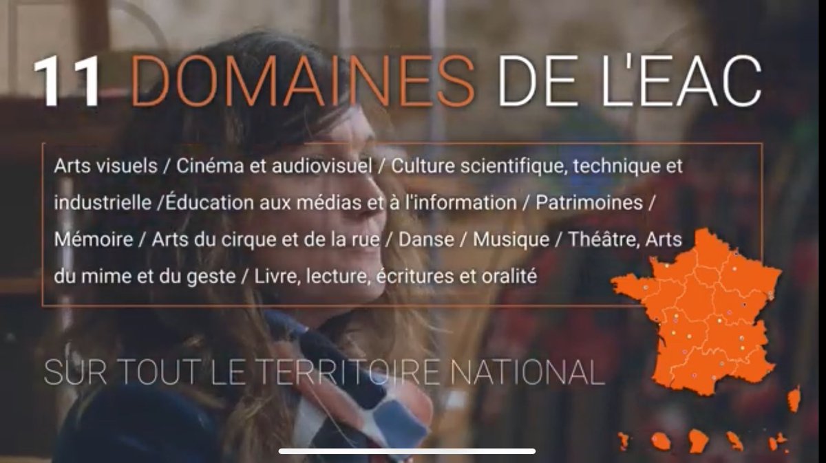 2023-24🔸Formations nationales des Pôles de Ressources pour l'Éducation Artistique &amp; Culturelle #PRÉAC pour 1 public intercatégoriel de professionnels de l’éducation, de la culture, &amp; de l’enfance &amp; de la jeunesse <a href="/LeCnam_Inseac/">Le Cnam #InsEAC</a> 🎞️youtu.be/L4rkV9aPx48?si…📲 etabli-eac.cnam-inseac.fr/preac/