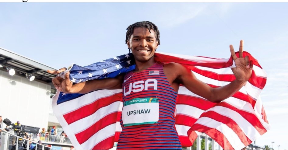 riverdale_track's tweet photo. Representing Team USA, Tahmar Upshaw, a Riverdale High School Class of 2022, competed in the November 2023 Parapan American Games in Santiago, Chile.  Tahmar competed in the 400 meter and 1500 meter running events and earned  2nd place silver medals in both events. https://t.co/U2MrX6Gf6U