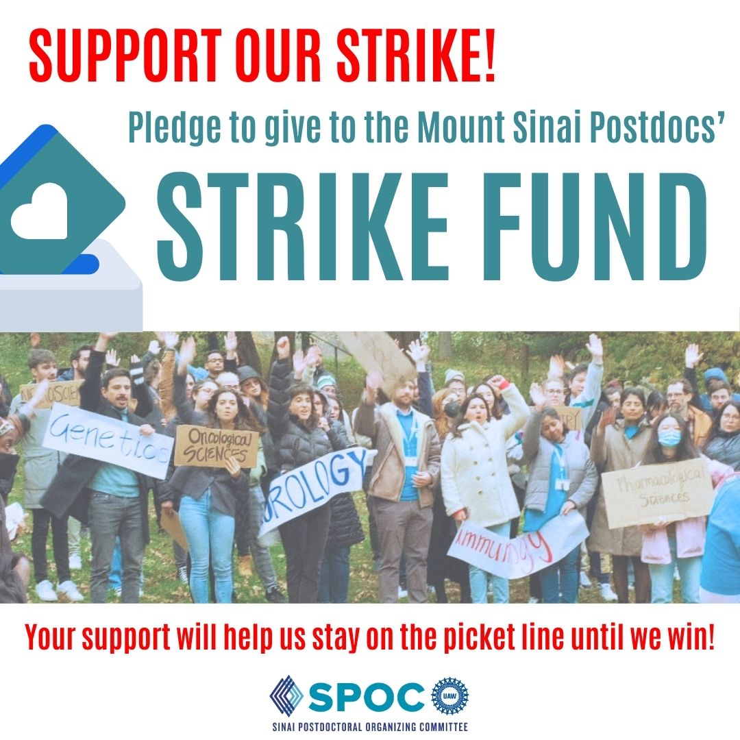 If you can, pledge to give to our strike fund here: forms.gle/UvBCDWpCp9Pukg…

#StrikeReady #8DaysToGo