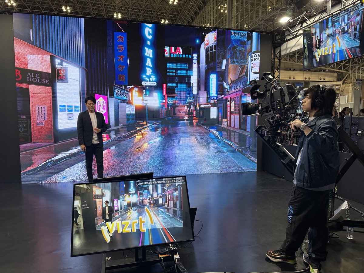vizrt's tweet photo. Together with ASK Corporation and @Photron_PR, we had a fantastic time at #InterBEE 2023 in Japan!

We showcased a range of our #ProAV solutions for live-streaming, including the iconic #TriCaster. Learn more: https://t.co/UUupRLxL4W

#Livestreaming #VirtualSets https://t.co/COLz0WVV2t