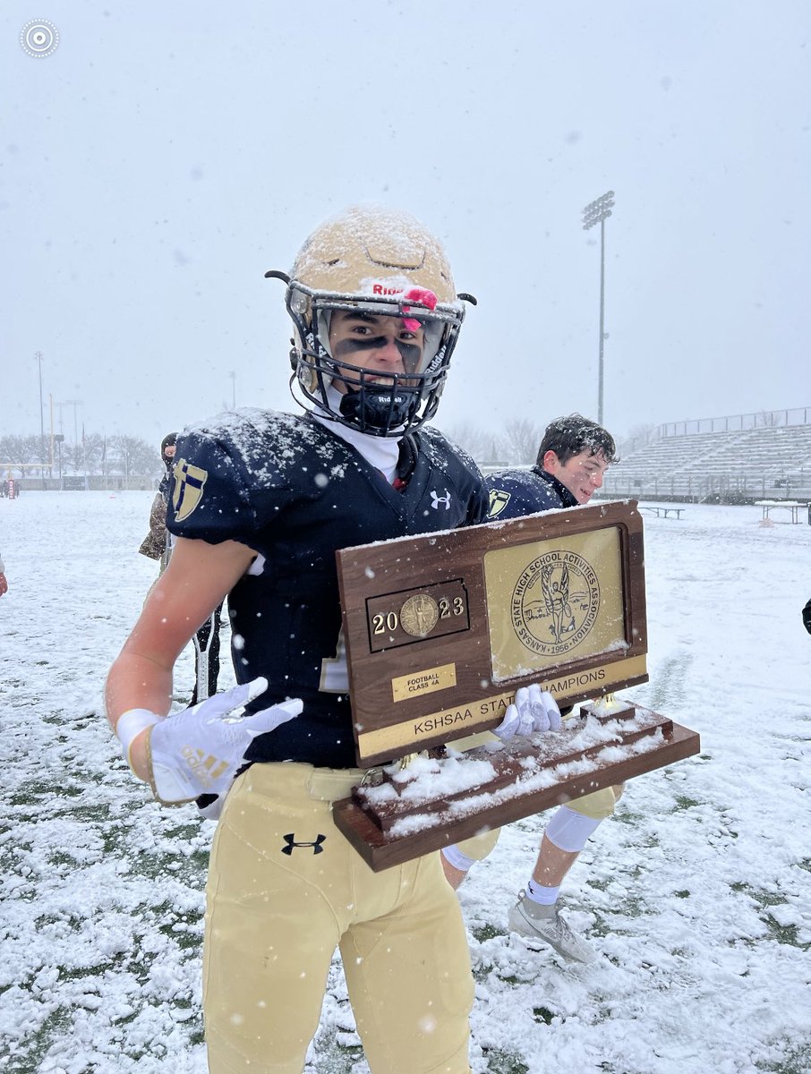Senior Highlights
(Uncommitted)
11 TDs
529 Yards
6 Games played
6’4” 180 ATH
KS state champ 
<a href="/stasaints_FB/">STA Saints Football</a> 
<a href="/Epic7Midwest/">Epic7Midwest</a> 

hudl.com/v/2Meb5y