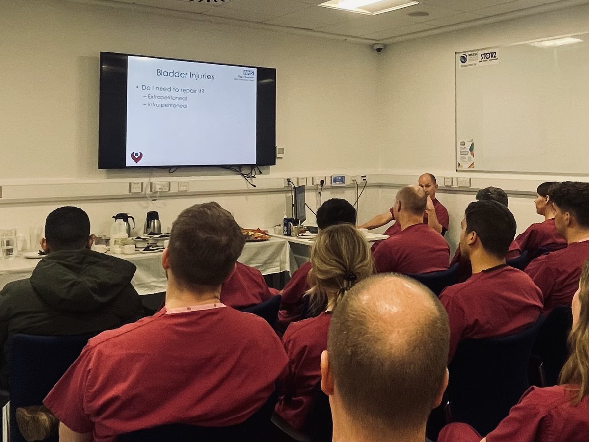 Fantastic 1st day of the North West Emergency Urology Cadaveric Course- Pelvic and Retroperitoneal emergencies🚨. Thank you so much to all the faculty and the staff @MSSSC_. Looking forward to Day 2- Genital Emergencies🚨🍆