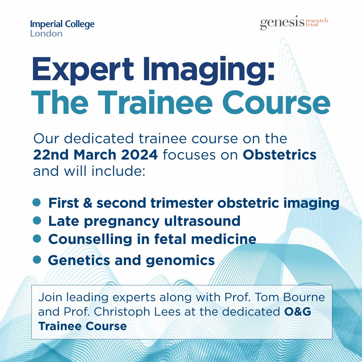 Here's what day 2 of the 2024 EIOG trainee programme has in store...  👇

Approved by HEE as ‘optional, recommended’ #sonography #ultrasound trainees can book now 👉bit.ly/3rtQg7w & claim the full registration fee back from their trust 

#medicalstudent #MedTwitter