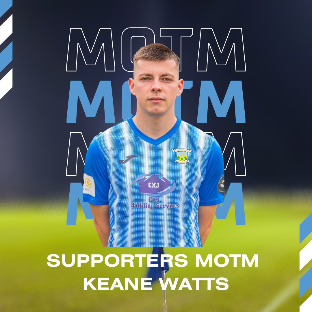 Supporters Man Of The Match for today against Pontardawe Town FC, after a clinical Hat-Trick and a great all round performance, is Keane Watts! 

Well played <a href="/KeaneWatts9/">Keane</a>!

🔵⚪️🔴 | #UppaGoyt