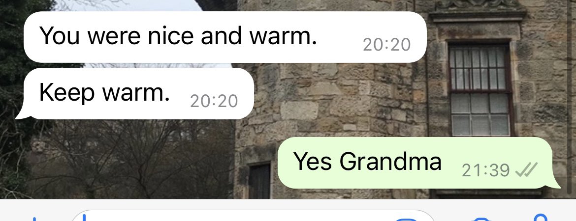 ShingiMararike's tweet photo. My Grandma watches Sky News a lot… Mainly because we have a clock on screen and also because I’m on it. Sometimes she texts with very precise thoughts after she’s seen me. Like when I was talking about the weather earlier https://t.co/wOD7y3g7AJ
