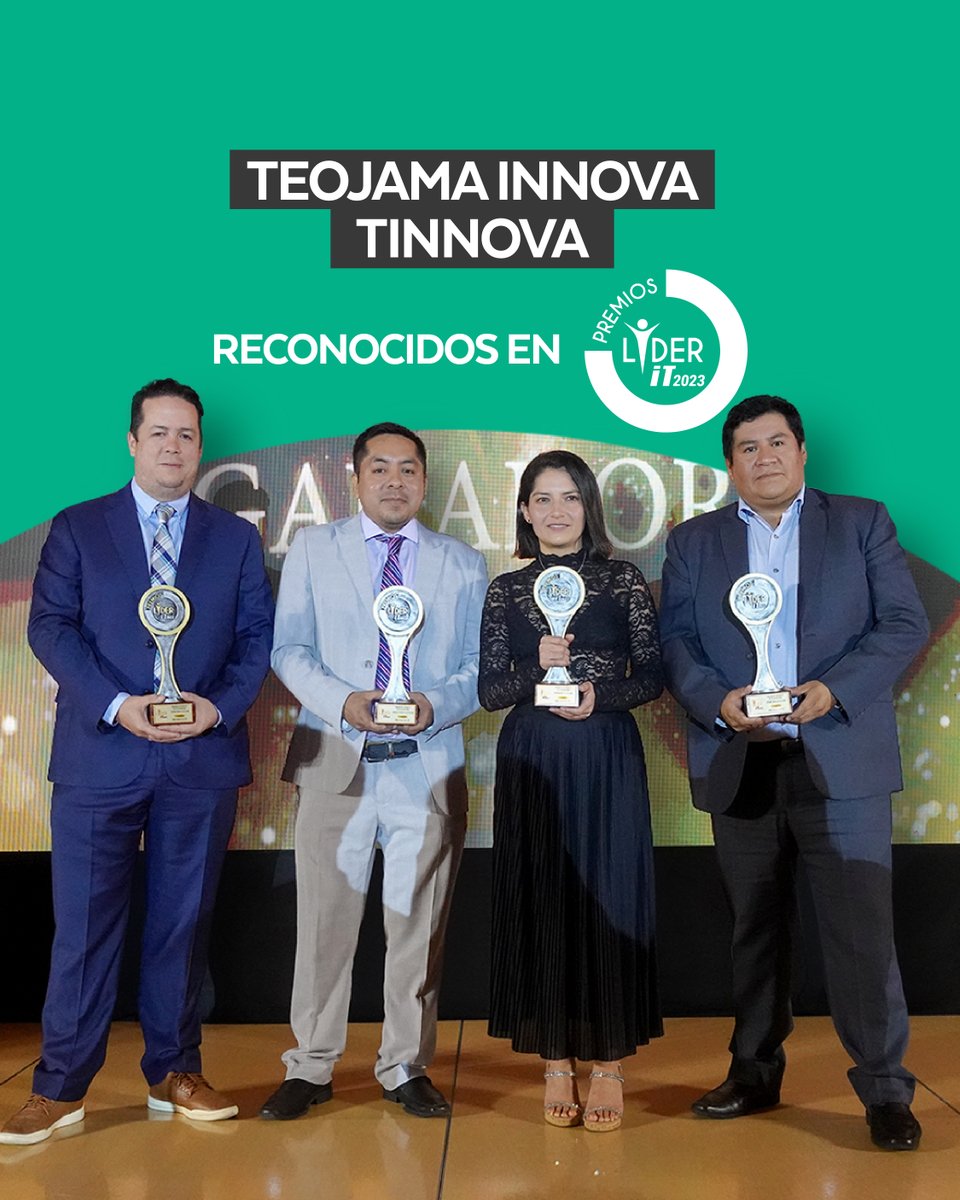 En los Premios Líder IT 2023, organizados por la Revista <a href="/Itahora/">Revista ITahora</a> , Teojama Comercial se distinguió con el proyecto TEOJAMA INNOVA TINNOVA, obteniendo el tercer puesto en la categoría Proyectos IT. 🚛🏅