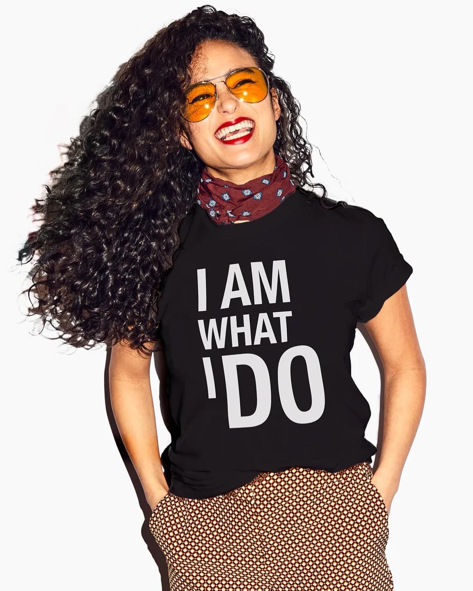 On this #GivingTuesday (11/28) with every purchase of our 'I Am What I Do' collection, @shopsocialgood is doubling proceeds that will support @DoSomething! That's $10 for every I Am What I Do shirt purchase in support of youth-led impact. social-goods.com/collections/do…
