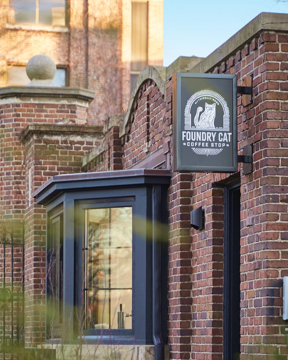 Saunter up to Foundry Cat, the brand new walk-up coffee stop at the gates of Kohler Foundry. Enjoy a mythically good cup of coffee, cold-pressed juices, delightful hand-held treats, and more.

☕ Learn more: khler.co/6014izSik

#TheAmericanClub #CoffeeStop #KohlerVillage