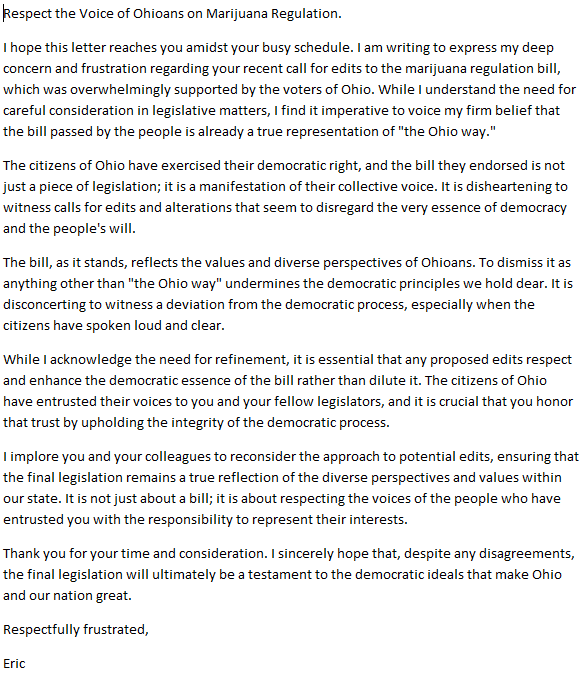 Eric - xJawlz (@xjawlz) on Twitter photo Repost as Ohio "officials" don't understand the will of the people. You had years to write regulations.. Its done, the people did it..
<a href="/MikeDeWine/">Mike DeWine</a>
<a href="/AbramsforOhio/">Cindy Abrams</a>
<a href="/LBlessing308/">Louis W Blessing III</a>
<a href="/clickforohio/">Rep Gary Click 🇺🇸 💯👍</a>
It is not just about a bill; it is about respecting the voices of the people #ohio Repost as Ohio "officials" don't understand the will of the people. You had years to write regulations.. Its done, the people did it..
<a href="/MikeDeWine/">Mike DeWine</a>
<a href="/AbramsforOhio/">Cindy Abrams</a>
<a href="/LBlessing308/">Louis W Blessing III</a>
<a href="/clickforohio/">Rep Gary Click 🇺🇸 💯👍</a>
It is not just about a bill; it is about respecting the voices of the people #ohio