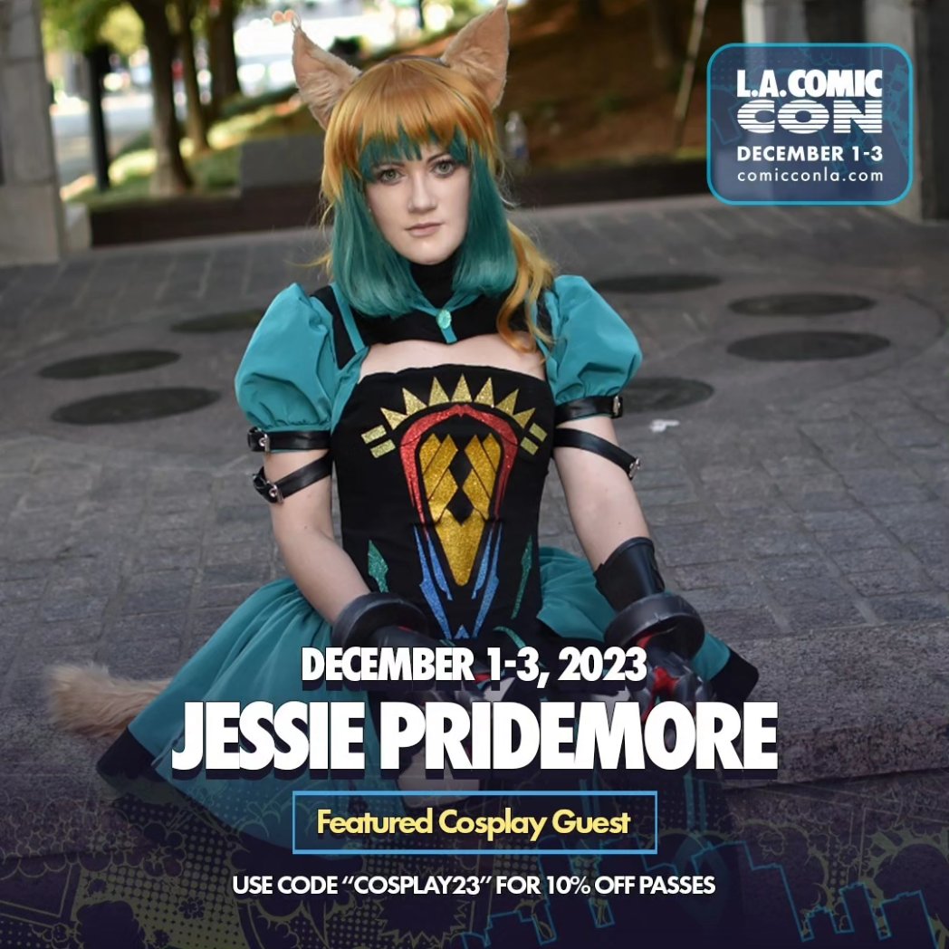 Heading to <a href="/comicconla/">Los Angeles Comic Con</a> this weekend! Wearing simple stuff this weekend with Atlanta on display. Wearing Goose, a costume with @luckygrim and the third is depending on if my wig gets here in time. Come see me at booth #435. Use the code cosplay23 for 10% off your ticket!