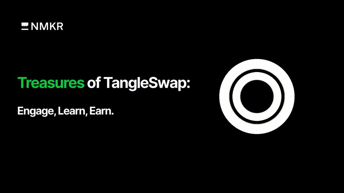 nmkr_io's tweet photo. Makers, we need your help!

Treasures of @TangleSwap:

This isn't just another giveaway; it's an incentivized #Cardano campaign event with 10 ecosystem-leading Cardano protocols and a $60K reward pool!

You have 4 days to pick ONE faction.  
*ahem #NMKR 😎💚

https://t.co/Q3QkLr87GV

Detailed instructions in linked tweet👇