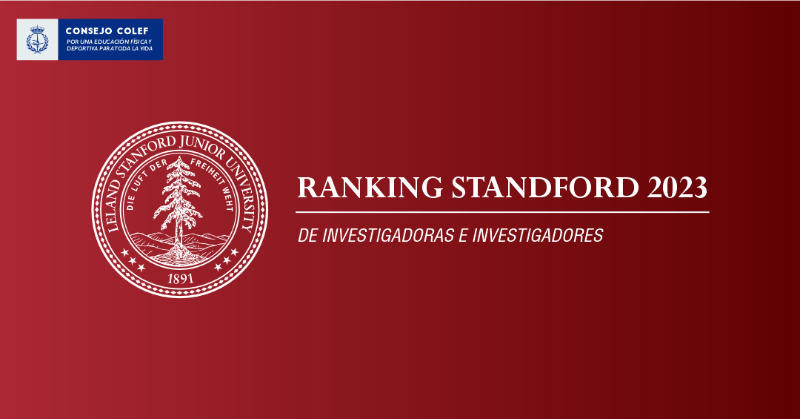 ConsejoCOLEF's tweet photo. ¿Quieres saber quiénes son las españolas y españoles de las CAFyD en la élite mundial de la investigación? Te traemos el Ranking Standford 2023‼️

¡Enhorabuena a todas las colegiadas y colegiados que estáis en esta lista!💪🏻