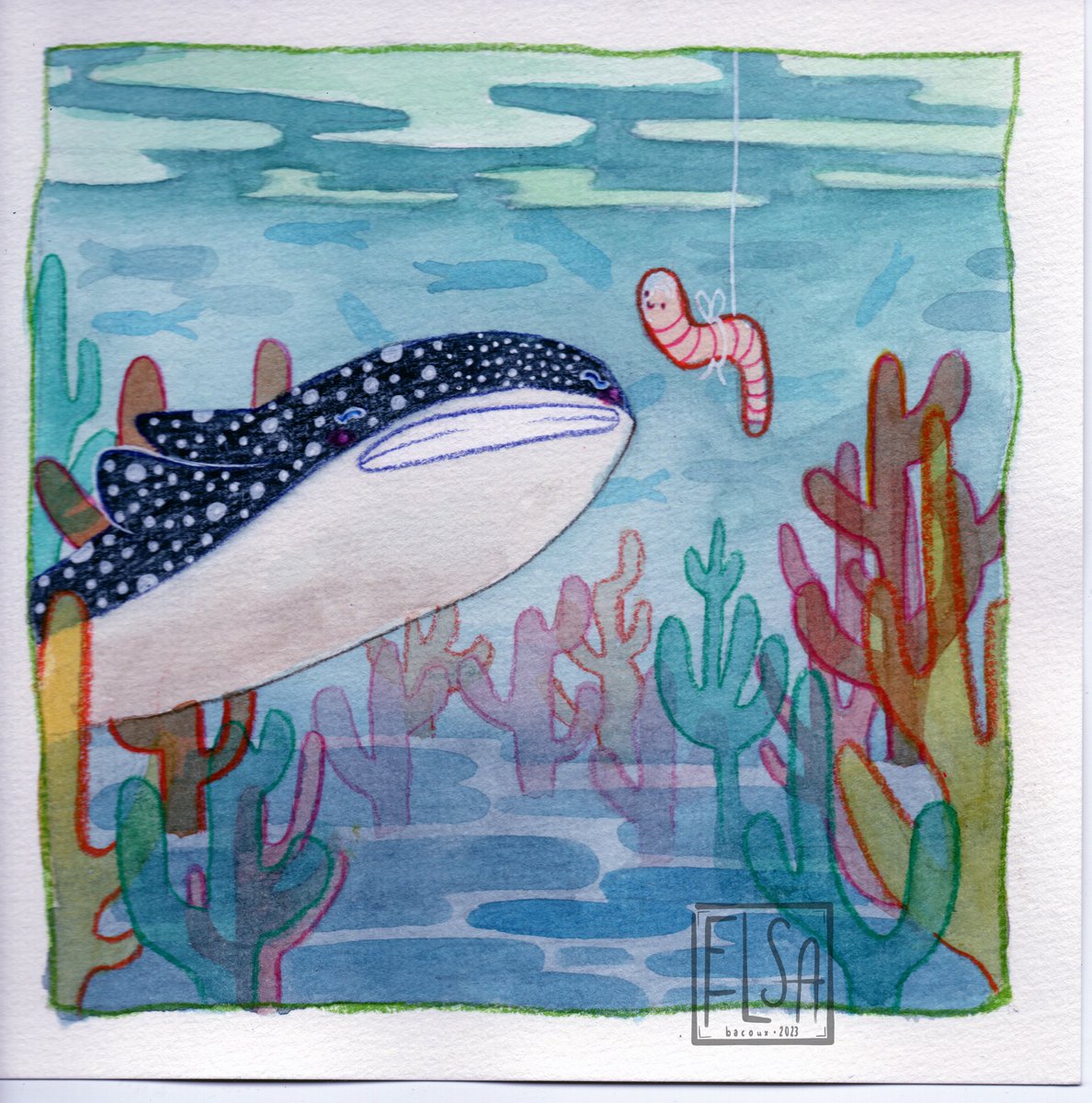 itselsabcx's tweet photo. #digitalart #peachtober23 #watercolor #kidlitart #artchallenge 

some peachtober prompts of this year https://t.co/Qr6kBLlag3