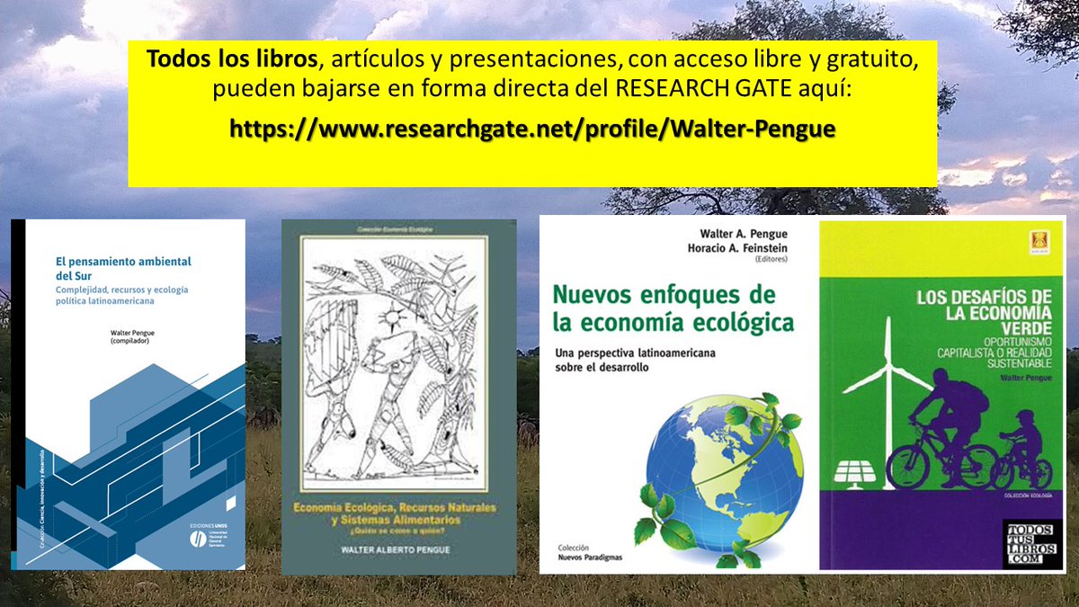 Walter Pengue tweet media