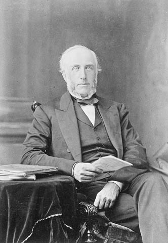 Today in 1818, George Brown was born in Scotland.
A Father of Confederation, he was also a founder of the Liberal Party.
He sat in the Senate from 1873-1880.
On Mar. 25, 1880, a former employee shot him in the leg. 
The leg became infected &amp; Brown died on May 9, 1880.
