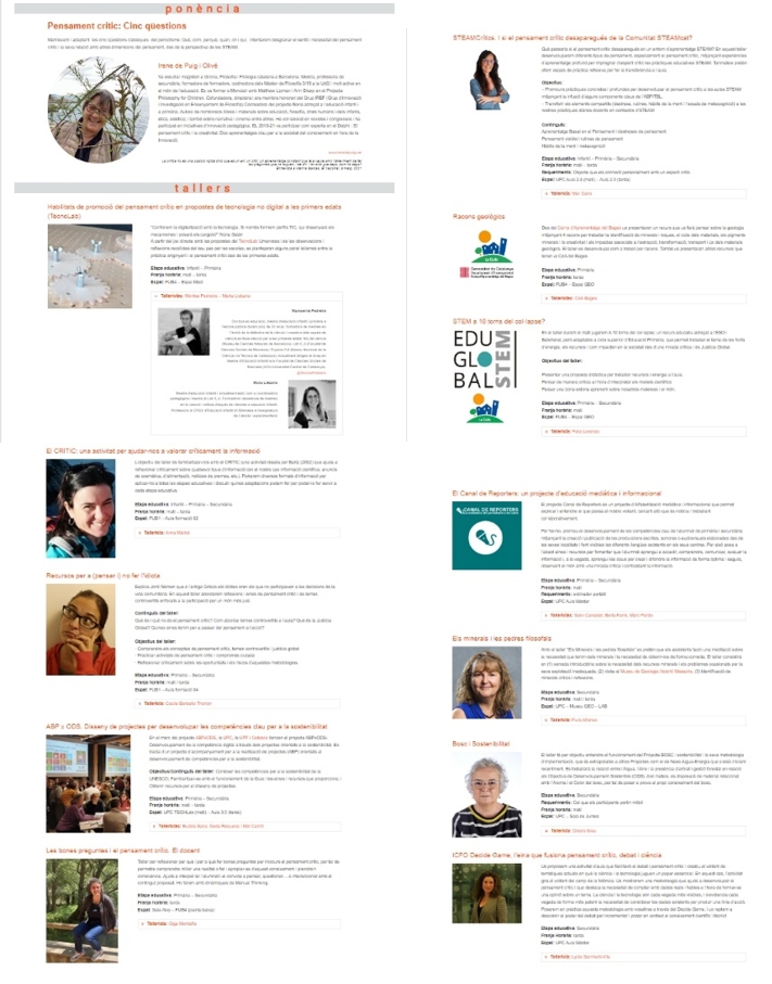 EnricBolano's tweet photo. 🌟Demà 29-11 dins del Programa #STEAMcat 💖 a #Manresa al FUB @UManresa i a la @upcmanresa 🌟
🌟Jornada @InnovacioE 🌟 criticalSTEAM eines per fomentar el pensament crític 🌟
#ComunitatSTEAMcat Global @SEiXarxes
@JoanCuevas @JMoralCastrillo @merino_manel @merce_requena https://t.co/IZ14MRjI0b
