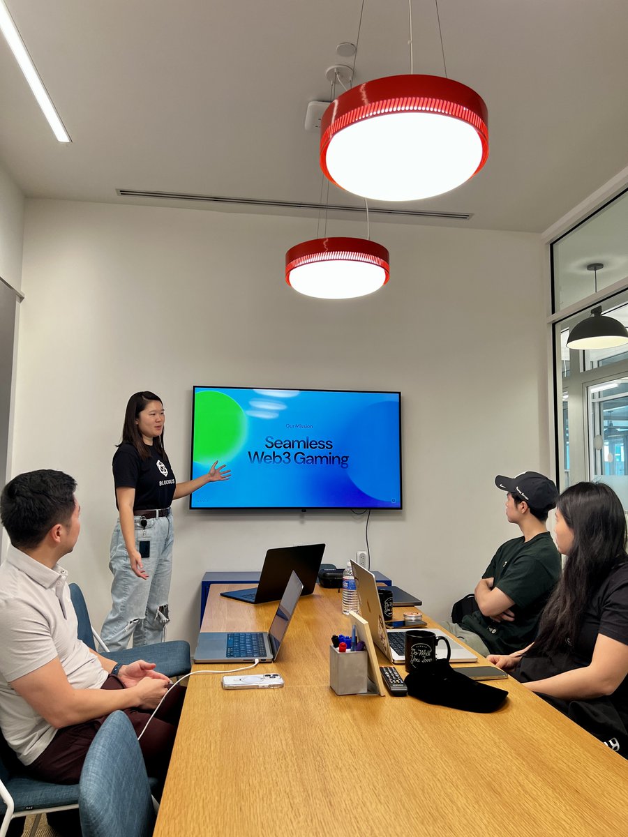 Day 2 of our H2 2023 Miami team offsite started with an insightful session led by our CEO, @jessziyuezhang. 

She delved into our path towards IPO and ICO, sharing key company milestones and insights into Blockus' journey!