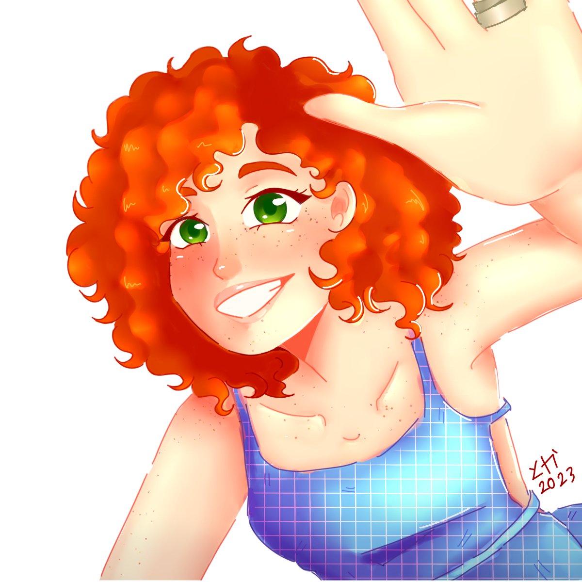 giiluart's tweet photo. Primeiro desenho digital com 19 anos! so eu :) https://t.co/shySt0nOSB