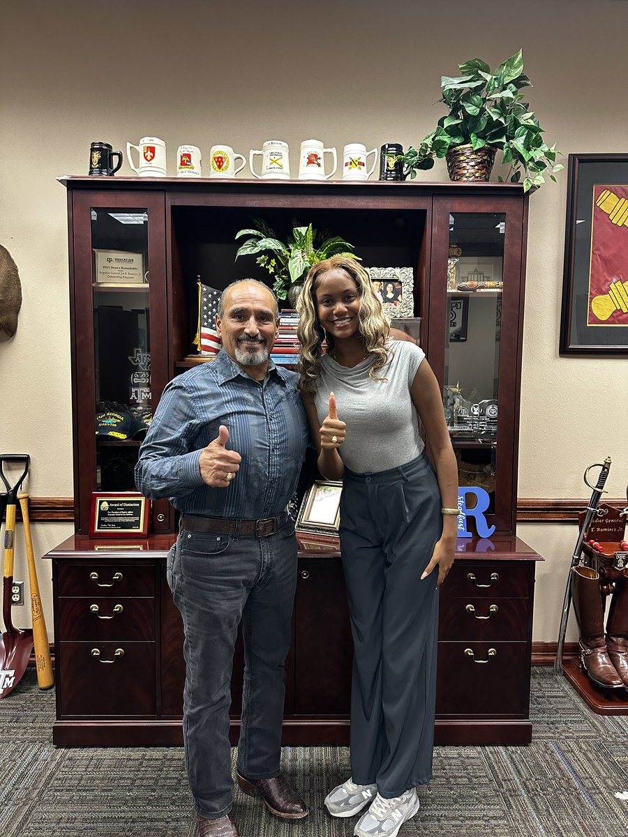 BG Joe E. Ramirez, Jr. '79, USA (Ret.) (@aggievpramirez) on Twitter photo Meeting with Sarai this semester has been a pleasure! As the <a href="/tamu_sga/">Texas A&M SGA</a> Diversity Commissioner, Sarai works closely with student organizations and the student body to get feedback on the student experience. Meeting with Sarai this semester has been a pleasure! As the <a href="/tamu_sga/">Texas A&M SGA</a> Diversity Commissioner, Sarai works closely with student organizations and the student body to get feedback on the student experience.