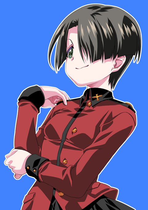 本日誕生日という事で初描きバニラさん  #バニラ生誕祭 #ガルパン