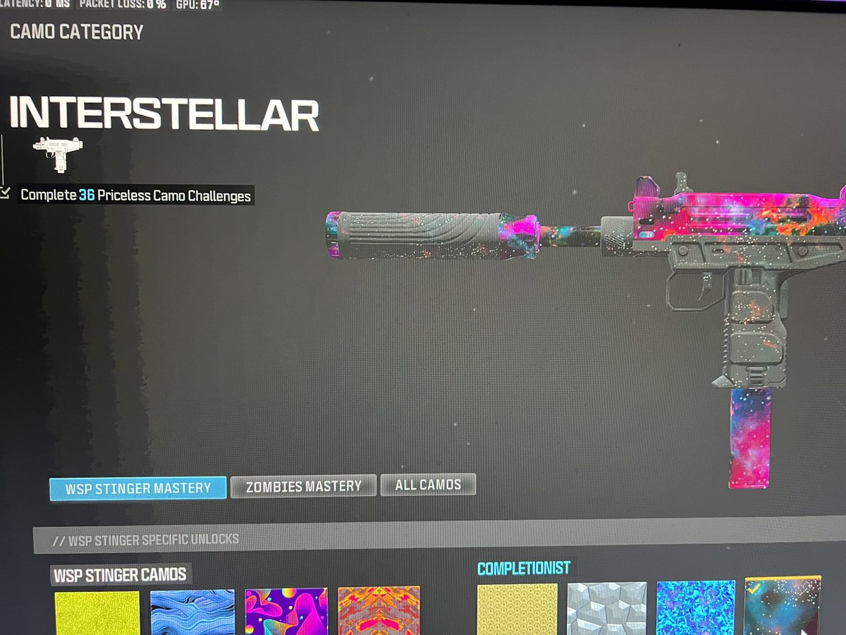 Inter done , done 2 categories on zombies