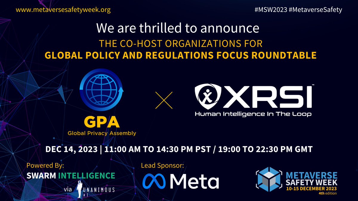 MetaverseSafetyWeek tweet media