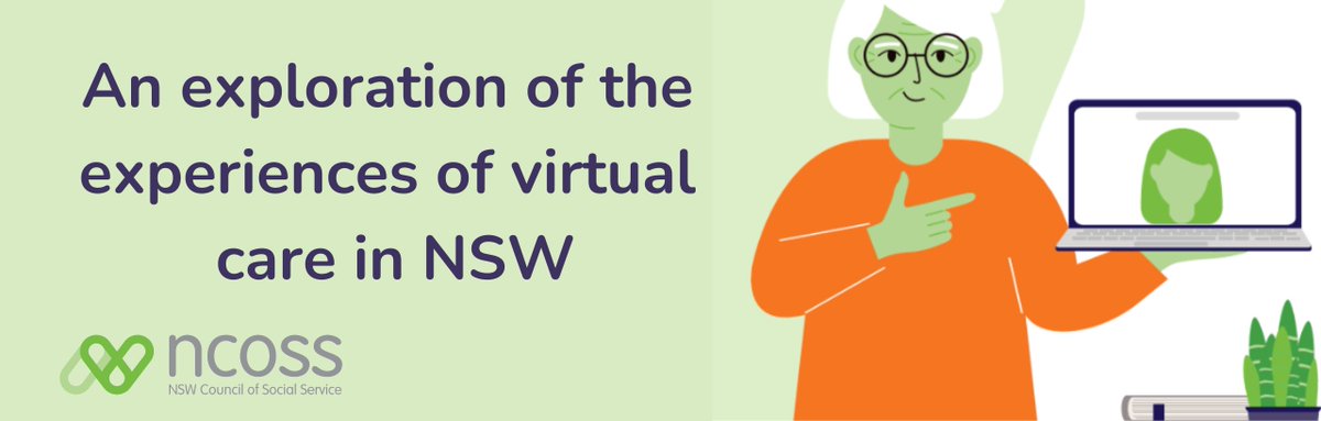 What are the benefits of virtual care? Our research delves into the benefits and challenges of virtual care. While the findings are broadly positive, they also show the stark digital health divide that exists in our community. Read the report here: ncoss.org.au/2023/11/an-exp…