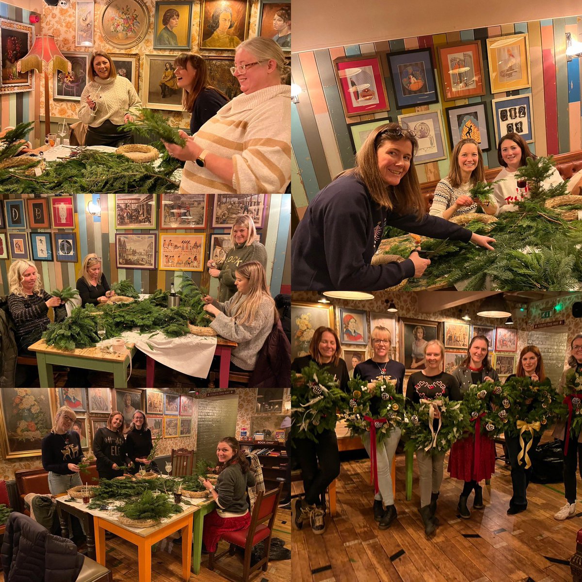 Thank you to Ashley &amp; everyone who attended our Festive Wreath Making event last night 🎅🏻🎄 a lovely night was had! 

Onwards to Friday’s Christmas Fair now - tickets available here: pta-events.co.uk/chpspta