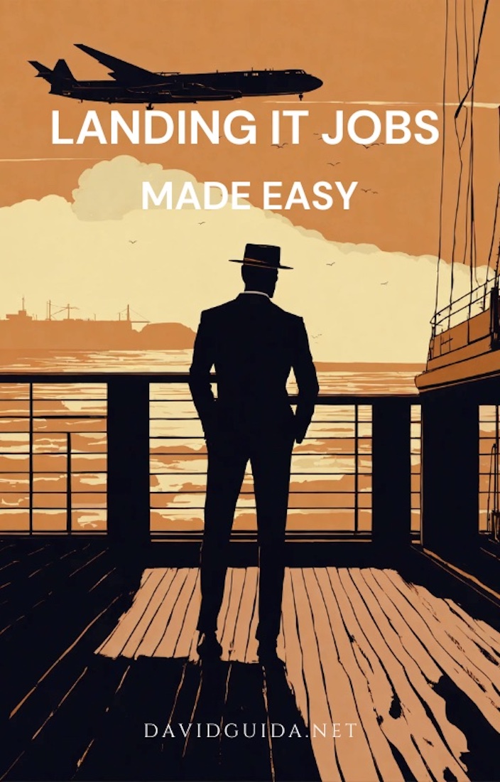 💪 I did it again! 💪
"Landing IT Jobs Made Easy" is the definitive #guide on all the aspects of #jobseeking, with tips on how to structure your CVs, manage #stress during #interviews and spot red flags in #companies.

Check it out!

store.davidguida.net/b/h9lGE