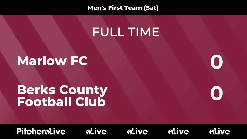 FULL TIME: Marlow FC 0 - 0 Berks County Football Club
#MARBER #Pitchero
berkscountyfc.com/teams/127996/m…