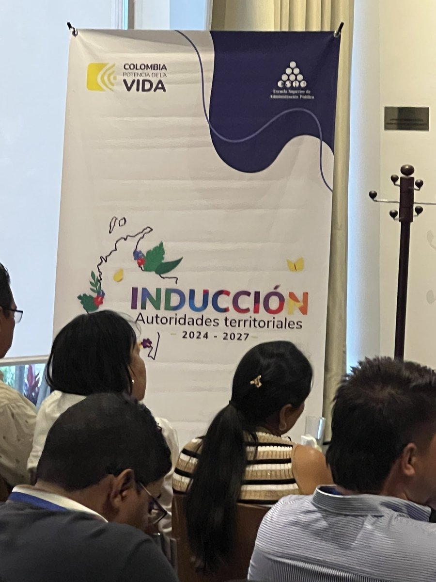 JCPalacioF's tweet photo. Participando de la Inducción de autoridades territoriales 2024-2027, siempre al servicio de la comunidad. https://t.co/TaGBSIBSbE