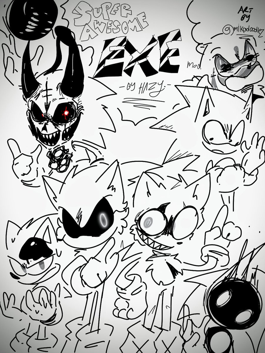 JayKay64 on X: Been a while since I've drawn these guys We got FNF sonic. exe, Xenophanes, 2011 X and OG. Sonic.EXE!!! #xenophanes #sonicexe  #fnfsonicexe #2011x #sonicexecommunity #execommunity #EXE   / X