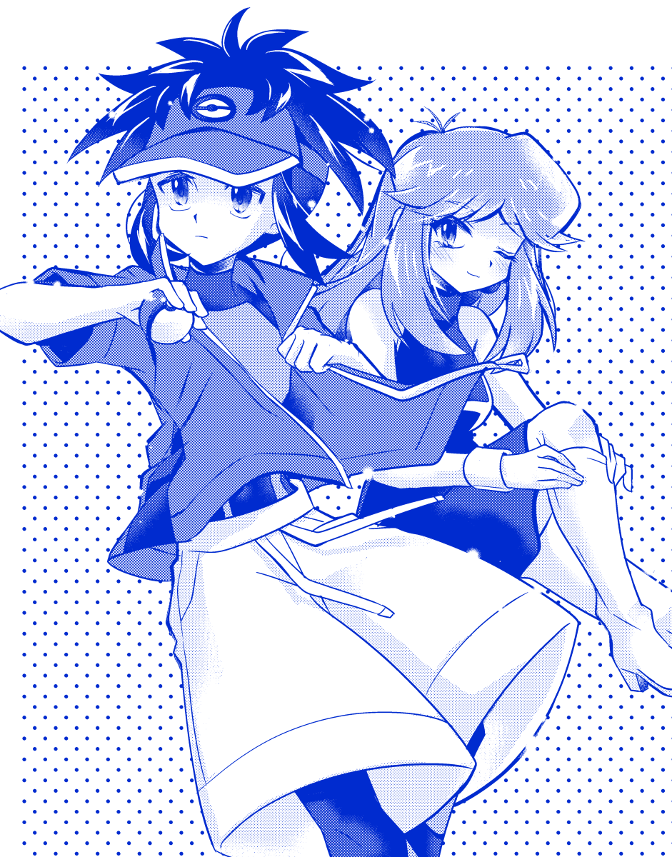 ブルー(ポケモントレーナー) 「」|綾織のイラスト