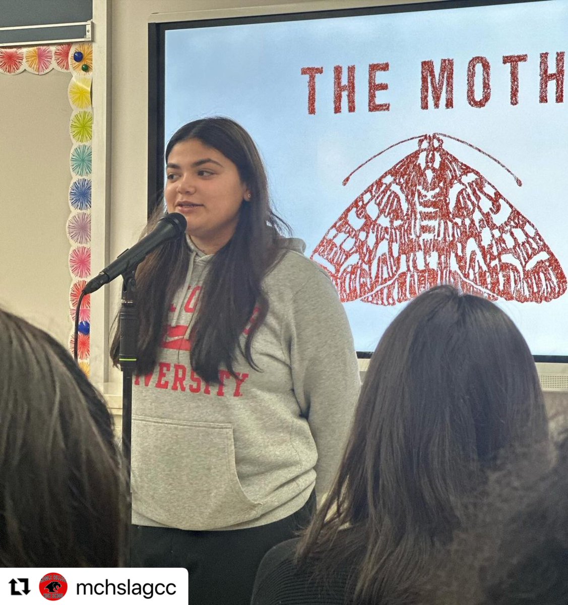 CIOBCitywide's tweet photo. ποΈβ¨Kudos to the students who participated in the Moth Story Slam! What an incredible opportunity to nurture creativity, storytelling, and public speaking skills. Your experience is truly inspiring.ππ #MothStorySlam #CreativityUnleashed #StudentVoice ππ£οΈπ @mchslic @NYCSchools https://t.co/rdDKD8qDxH