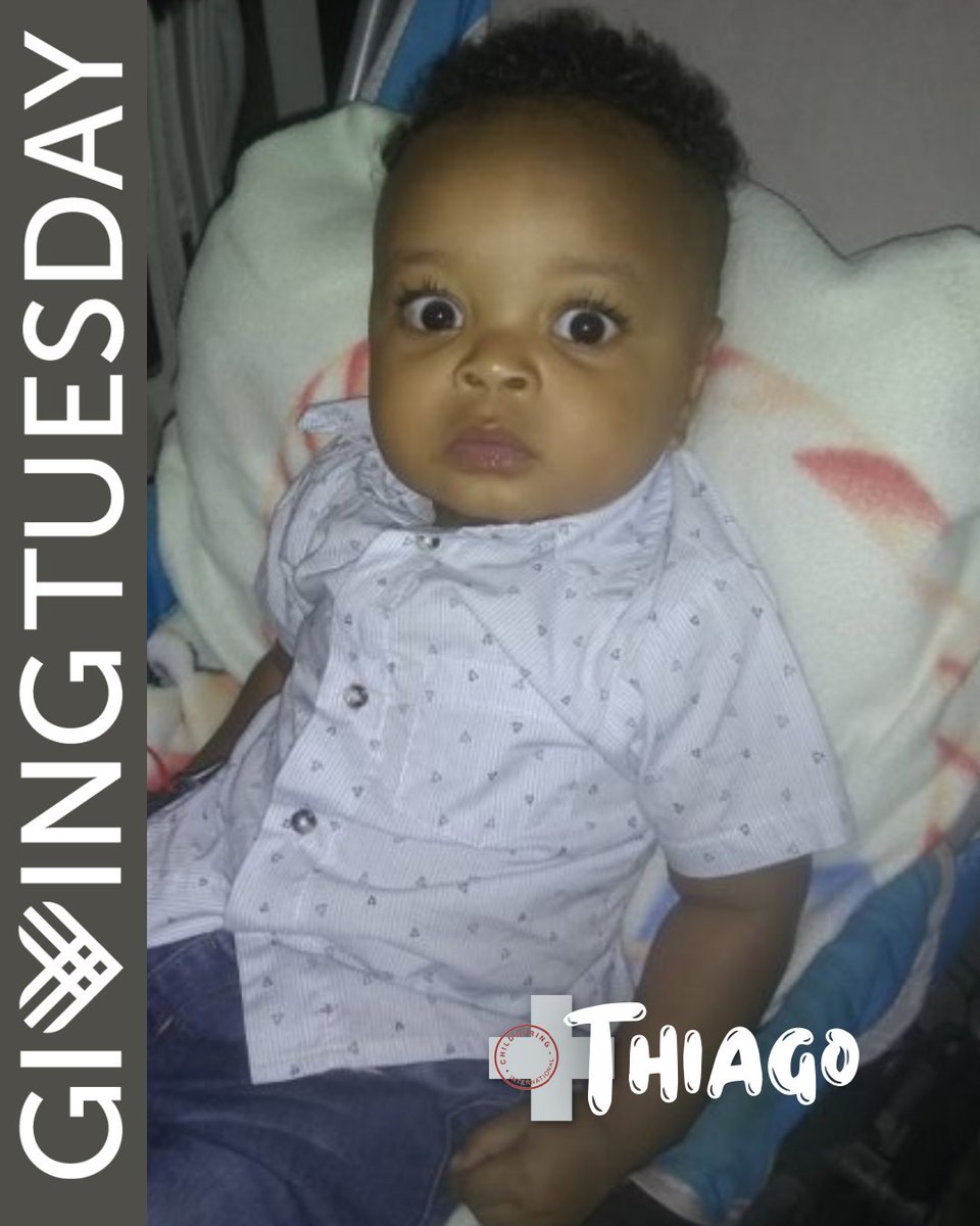 🤯 WHAT? You still haven't made your #GivingTuesday gift?! Don't worry, there's still time! Give right now at tinyurl.com/6w9fdjdn.

Thiago had surgery for Tetralogy of Fallot at 11 months. He was very surprised. (Not really, but we love this picture and it's hilarious.)