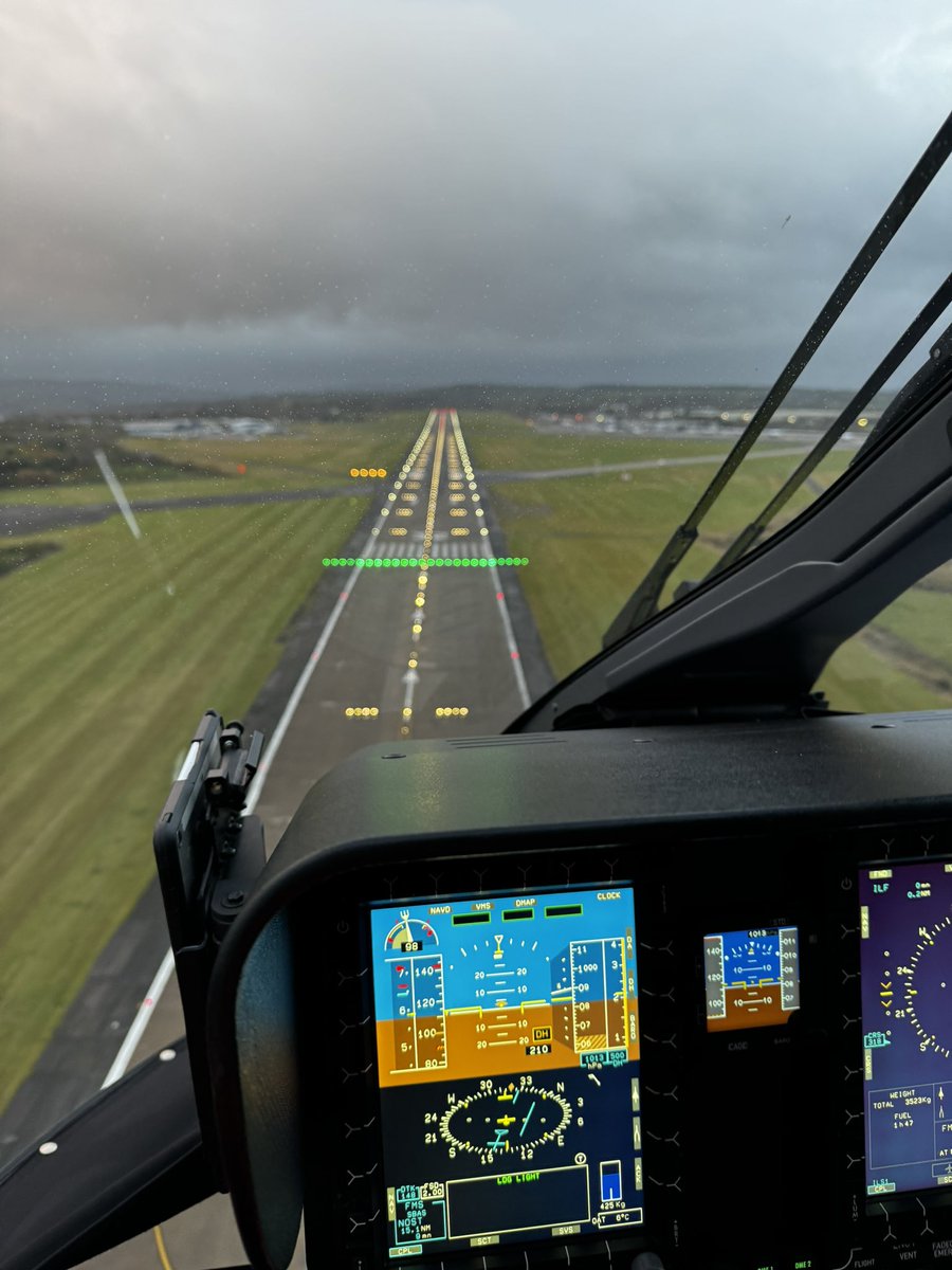 Night and Day up at RAF Topcliffe. How the weather turns ! #yorkshireairambulance #HEMS #viewfromthecrew