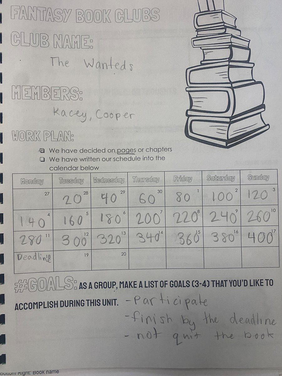 Fantasy Book Club Reveal Day! Today groups had to solve their own Wordle to find out what book they are reading for this round of book clubs. #sascompass