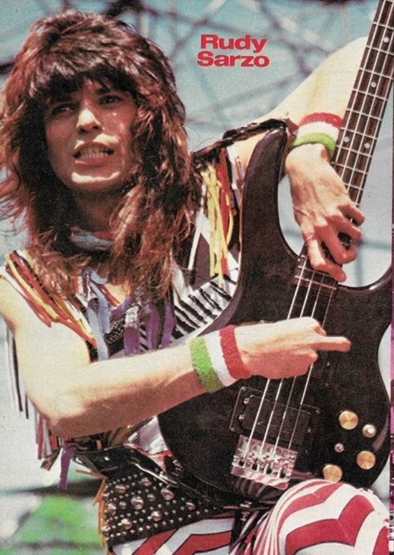 FROG138's tweet photo. @iantheCROAT Rudy Sarzo !! @rudysarzo https://t.co/8pvx3shHyV