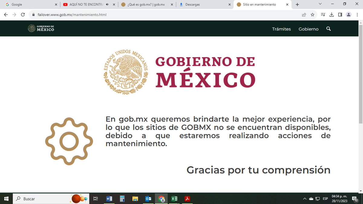 ElizCabi's tweet photo. @GobiernoMX acabo de pagar mi acta de nacimiento pero dice que el sitio está en mantenimiento cuánto va a durar dicho mantenimiento y cuánto tiempo tengo para descargar mi acta. https://t.co/5D7ydSy2Sq