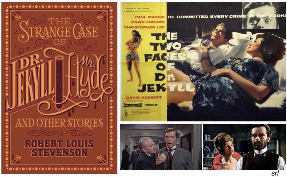 11:05pm TODAY on @TalkingPicsTV 

The 1960 #Hammer #Horror film🎥 “The Two Faces of Dr. Jekyll” directed by #TerenceFisher & written by #WolfMankowitz

Based on #RobertLouisStevenson’s 1886 novel📖 “Strange Case of Dr Jekyll and Mr Hyde”

🌟#PaulMassie #DawnAddams #ChristopherLee