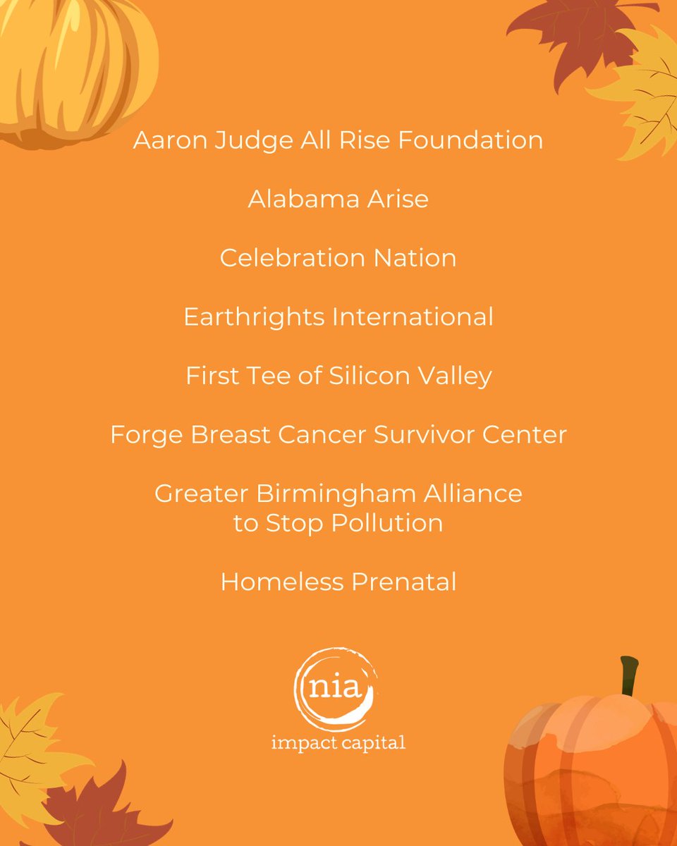 NiaCommunityOrg's tweet photo. Happy Giving Tuesday! Today the Nia staff was able to give grants to many justice focused organizations. We encourage you to join in the giving. Check out some of our team #GivingTuesday picks. https://t.co/Zv414WI9Yu