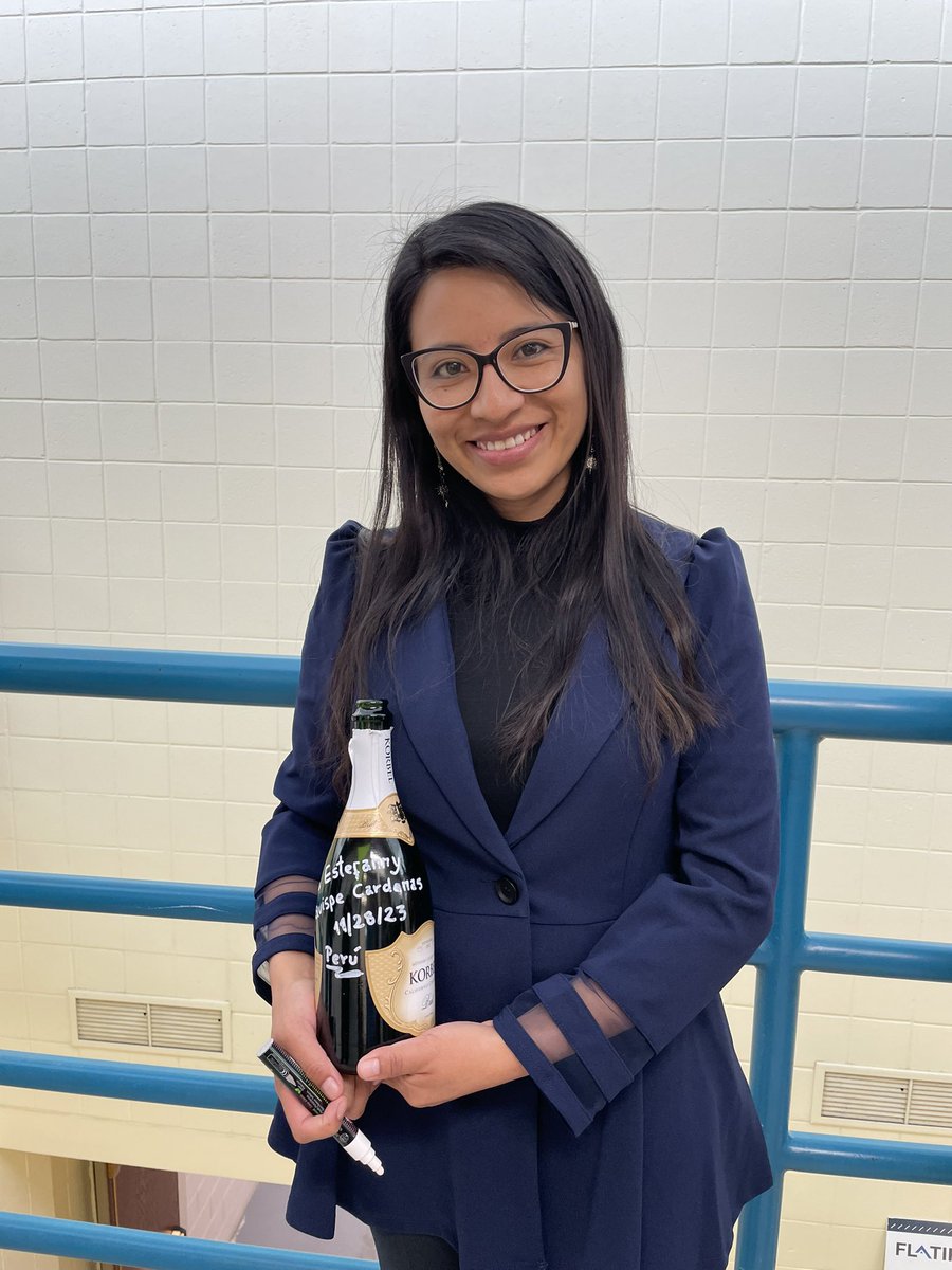 Another high passed defense. Congrats Dr. Quispe! Wish you a bright future at NC State and beyond!