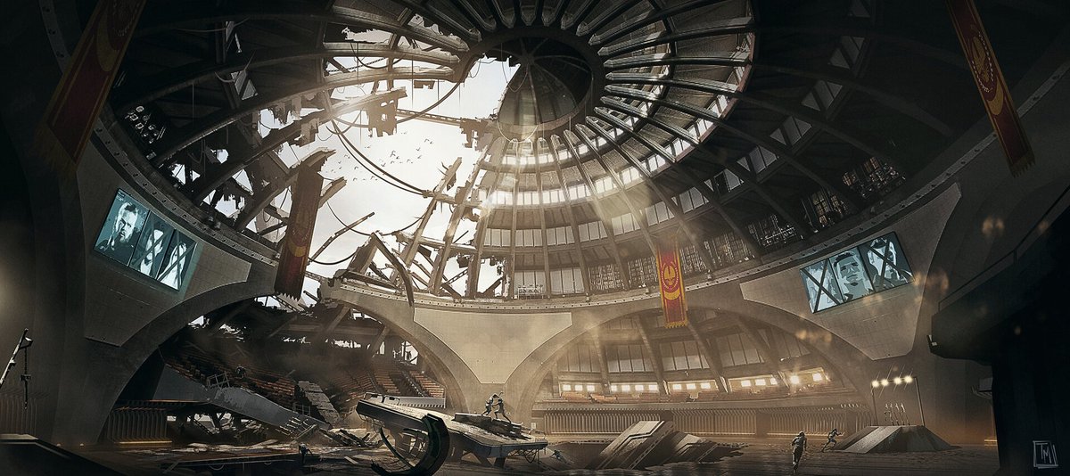 The Hunger Games: The Ballad of Songbirds &amp; Snakes concept art by Thomas Möhring