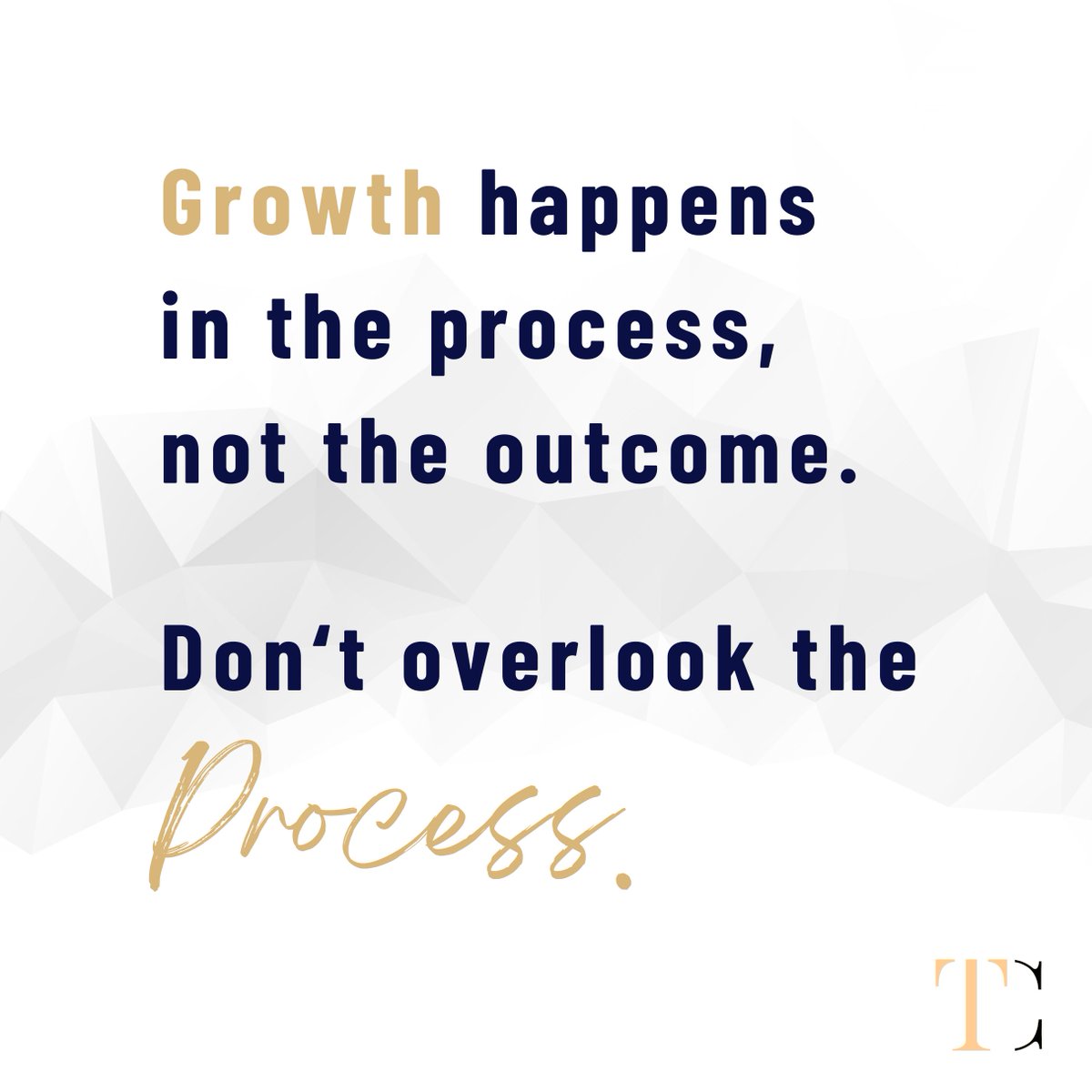 Your growth is determined by who you are when the going gets tough, your discipline when you feel like quitting, and your courage to lean into the uncomfortable. If you're in the process right now, good. It's your opportunity to grow. Tag a friend who needs this encouragement!