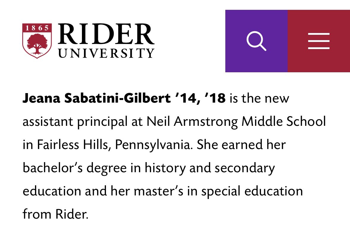 MrsSabG10's tweet photo. @RiderUniversity thank you for the shout out in the fall 2023 issue of Rider magazine! 🙏🏼🙌🏼 https://t.co/k5DNoErgtH