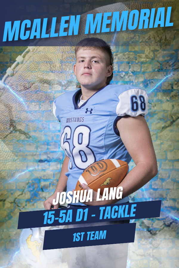 mospatterson's tweet photo. Congratulations Joshua Lang!
#1PRIDE #Believe #BeBetterBeBlue

@mcmemfootball @Pride_Mustangs @McAllenMemorial https://t.co/LQl4VuXLLf