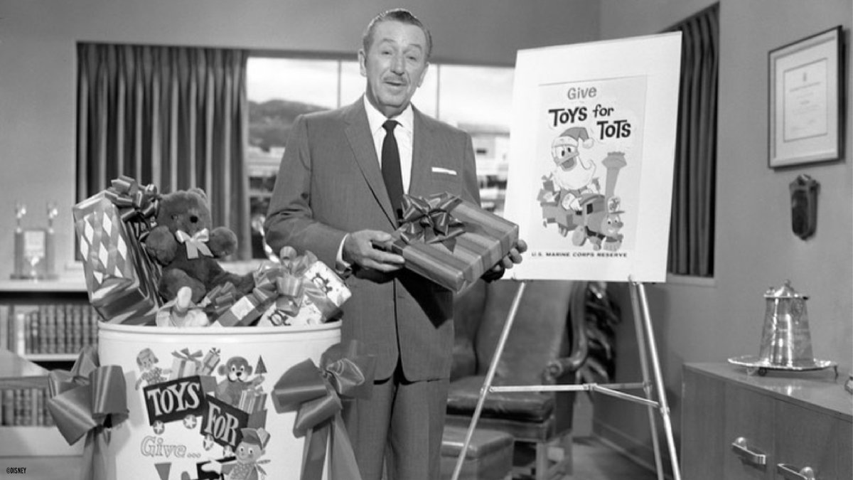 DisneyParks's tweet photo. Today, Giving “Toys” Day, the #DisneyUltimateToyDrive honored Disney’s more than 75 years of collaboration with @ToysforTots_USA with a donation that will help deliver an additional 75,000 toys to kids in need! 🎁 🚂 https://t.co/kmdaD7YmDy https://t.co/iNrfntrtU8